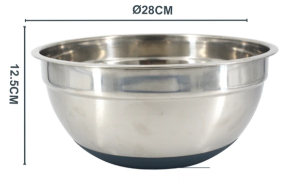 EOTIA INOX SALAD BOWL 28CM - Image 2