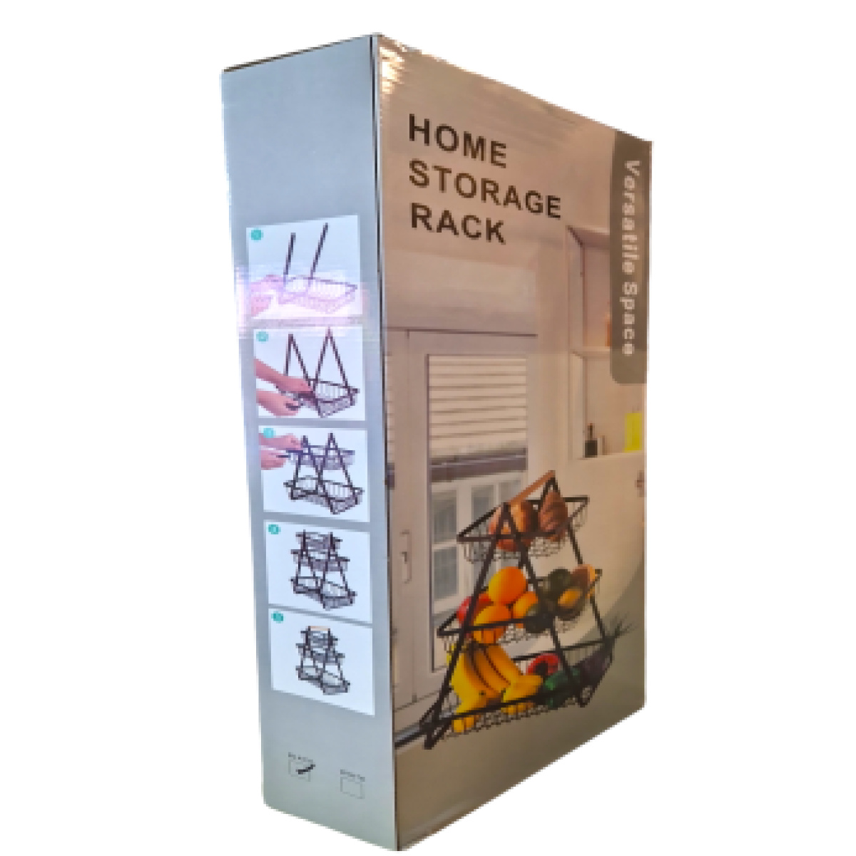 COSBRO METAL 3LAYERS RACK  49X20X40.5CM - Image 2