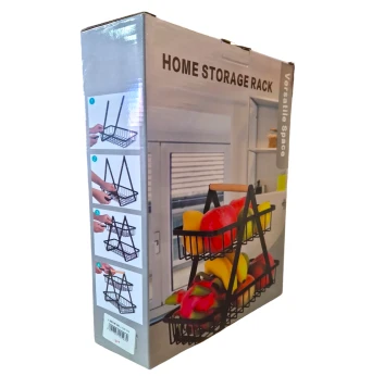 METAL 2LAYERS RACK  31X20X31CM - Image 2