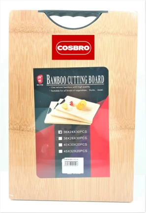 BAMBOO CUTTING BOARD  36X24X1,8 cm - Image 1