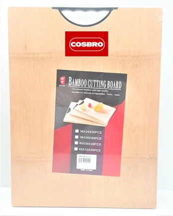 BAMBOO CUTTING BOARD  40X30X1,8 cm