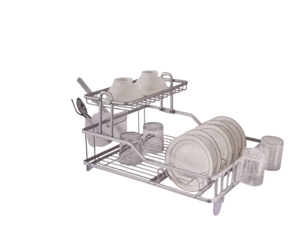 ALUMIN.DISHR.2LAYER 55X35X28CM - Image 2