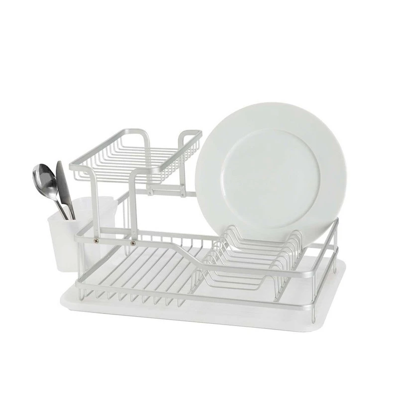 ALUMIN.DISHR.2LAYER 55X35X28CM