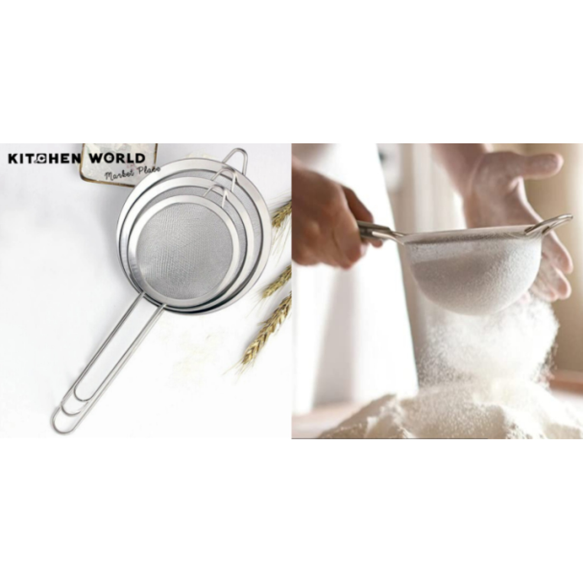 COSBRO MESH STRAINER S/S  24cm - Image 2