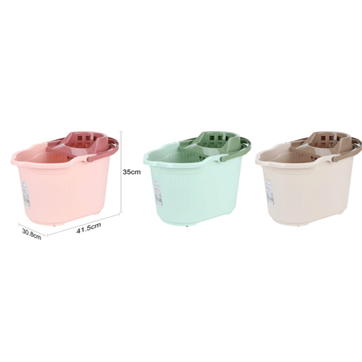 COSBRO FLOOR MOP BUCKET WITH WEELS - Image 2